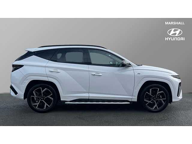 Hyundai TUCSON TUCSON 1.6T Hybrid N Line S 5dr Auto Atlas White