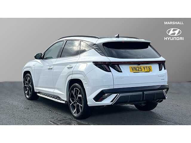 Hyundai TUCSON TUCSON 1.6T Hybrid N Line S 5dr Auto Atlas White