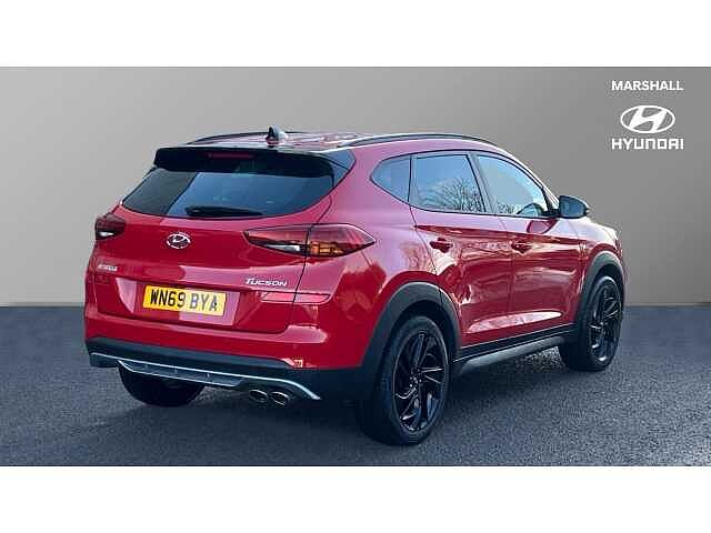 Hyundai TUCSON TUCSON 1.6 TGDi 177 N Line 5dr 2WD DCT Red