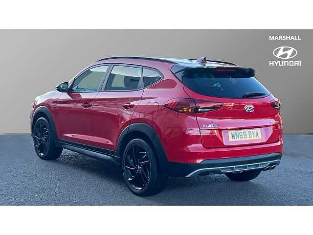 Hyundai TUCSON TUCSON 1.6 TGDi 177 N Line 5dr 2WD DCT Red