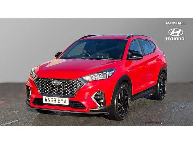 Hyundai TUCSON TUCSON 1.6 TGDi 177 N Line 5dr 2WD DCT Red