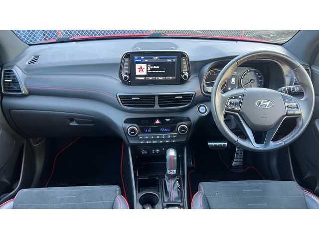 Hyundai TUCSON TUCSON 1.6 TGDi 177 N Line 5dr 2WD DCT Red
