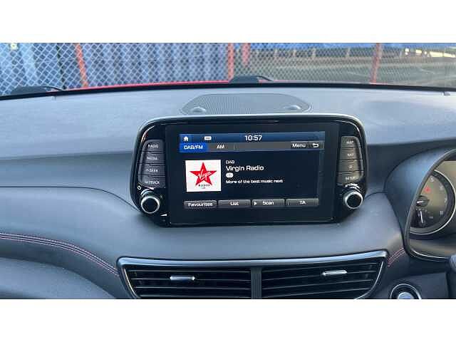 Hyundai TUCSON TUCSON 1.6 TGDi 177 N Line 5dr 2WD DCT Red