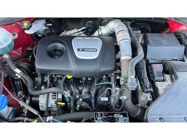 Hyundai TUCSON TUCSON 1.6 TGDi 177 N Line 5dr 2WD DCT Red