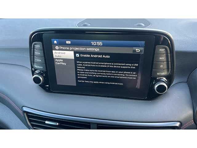 Hyundai TUCSON TUCSON 1.6 TGDi 177 N Line 5dr 2WD DCT Red