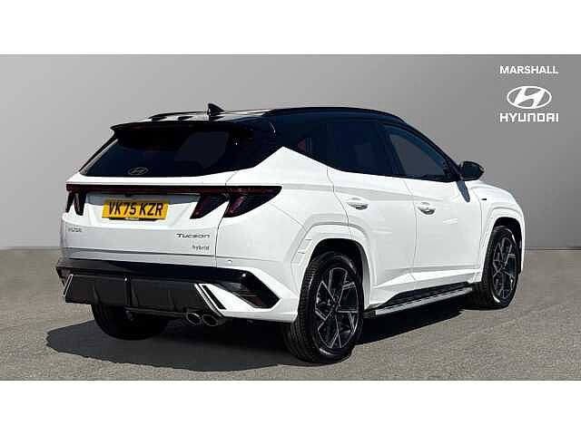 Hyundai TUCSON Tucson 1.6T Hybrid 215ps N Line AU Serenity White