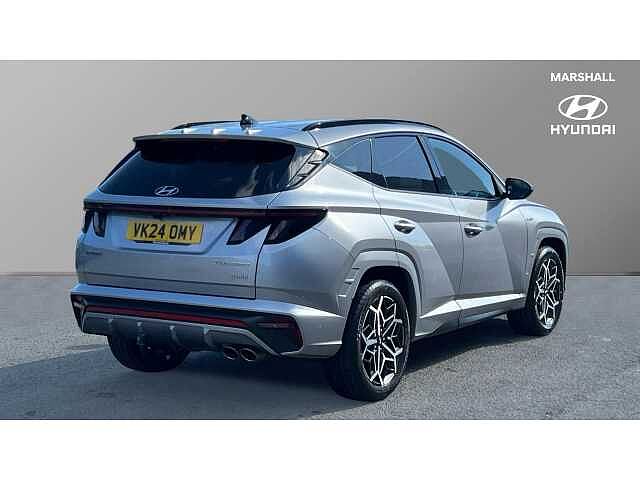 Hyundai TUCSON TUCSON 1.6 TGDi Hybrid 230 N Line 5dr 2WD Auto SILVER