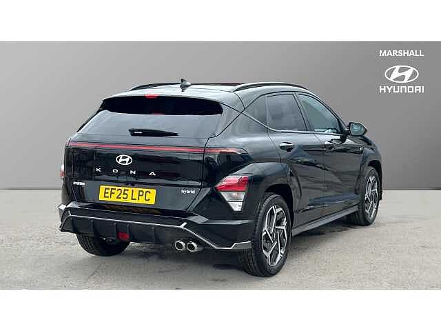 Hyundai KONA KONA 1.6 Hybrid 129 N Line 5dr DCT Black