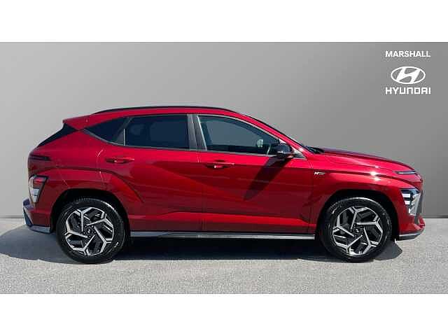 Hyundai KONA KONA 1.6T 138 N Line 5dr Red