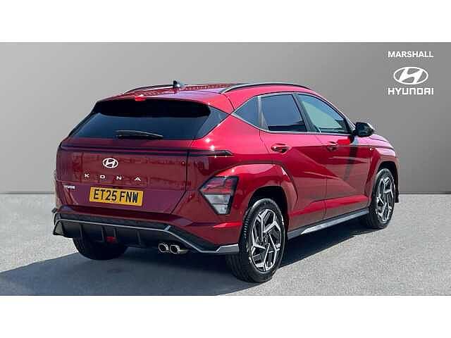 Hyundai KONA KONA 1.6T 138 N Line 5dr Red
