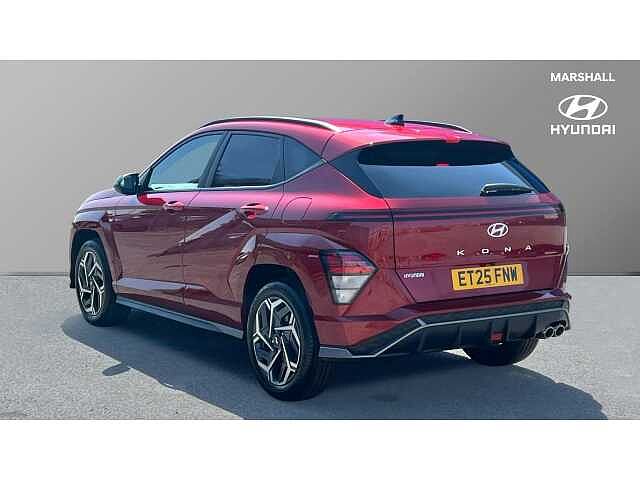 Hyundai KONA KONA 1.6T 138 N Line 5dr Red