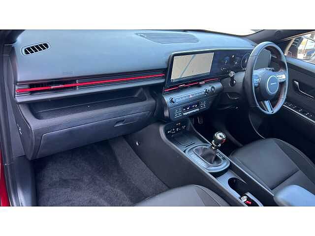 Hyundai KONA KONA 1.6T 138 N Line 5dr Red