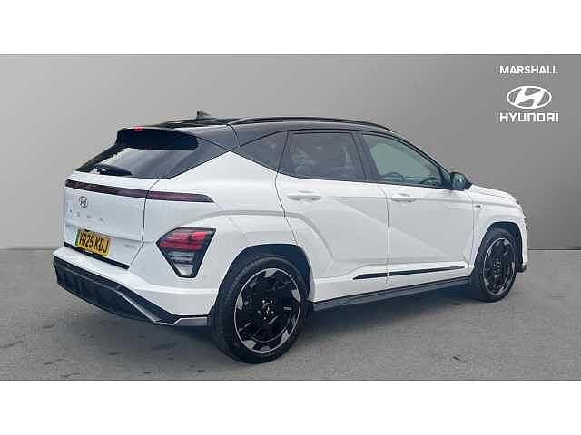 Hyundai KONA KONA 160kW N Line S 65kWh 5dr Auto [Lux Pack] Serenity White
