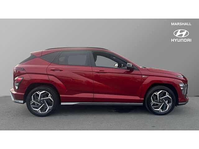 Hyundai KONA KONA 1.6 Hybrid 129 N Line S 5dr DCT Ultimate Red