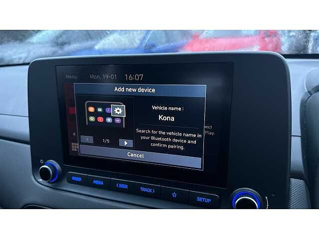 Hyundai KONA KONA 1.6 GDi Hybrid SE Connect 5dr DCT Phantom Black P