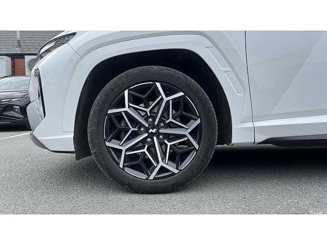 Hyundai TUCSON TUCSON 1.6 TGDi N Line 5dr 2WD Atlas White