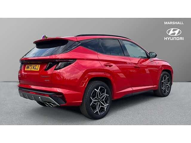 Hyundai TUCSON TUCSON 1.6 TGDi Hybrid 230 N Line S 5dr 2WD Auto Engine Red