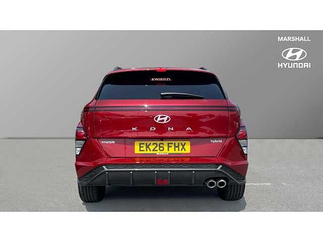 Hyundai KONA KONA 1.6 Hybrid 138 N Line 5dr DCT Ultimate Red