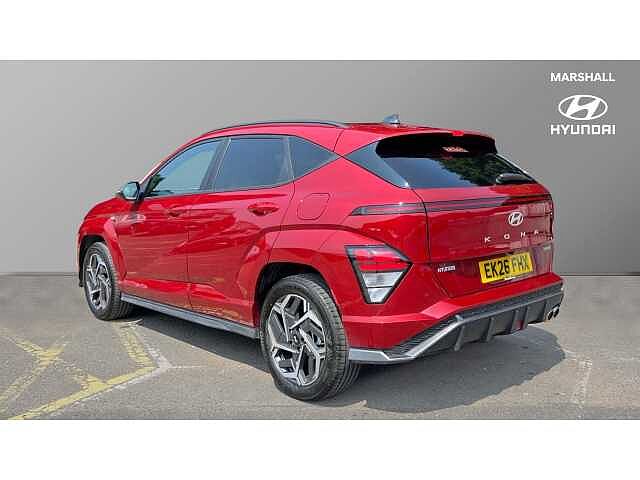 Hyundai KONA KONA 1.6 Hybrid 138 N Line 5dr DCT Ultimate Red