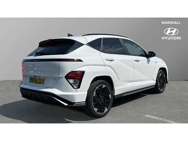 Hyundai KONA KONA 160kW N Line 65kWh 5dr Auto Serenity White