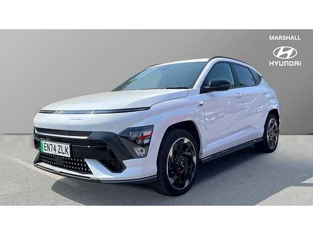 Hyundai KONA KONA 160kW N Line 65kWh 5dr Auto Serenity White