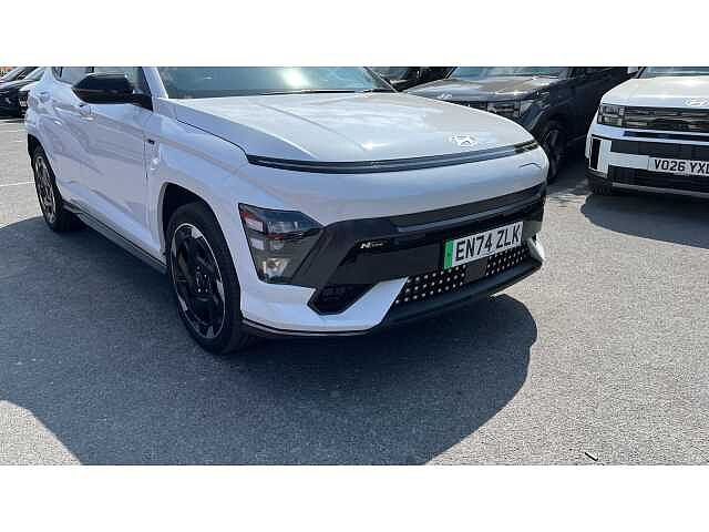 Hyundai KONA KONA 160kW N Line 65kWh 5dr Auto Serenity White