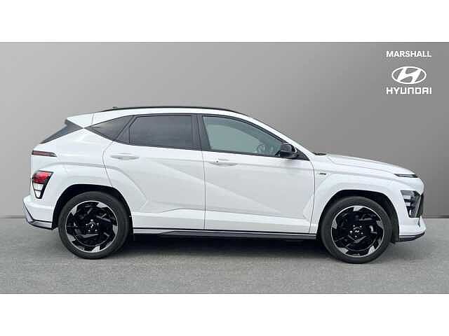 Hyundai KONA KONA 160kW N Line 65kWh 5dr Auto Serenity White