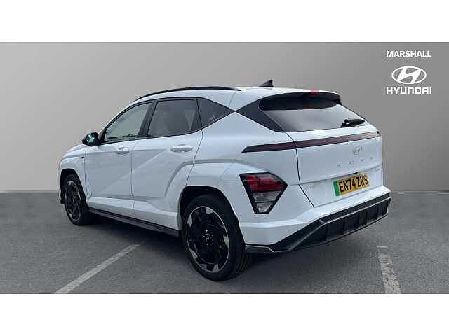 Hyundai KONA KONA 160kW N Line 65kWh 5dr Auto Serenity White