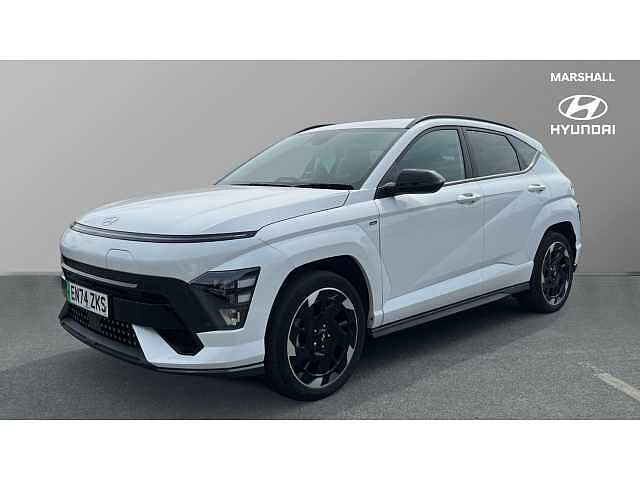 Hyundai KONA KONA 160kW N Line 65kWh 5dr Auto Serenity White
