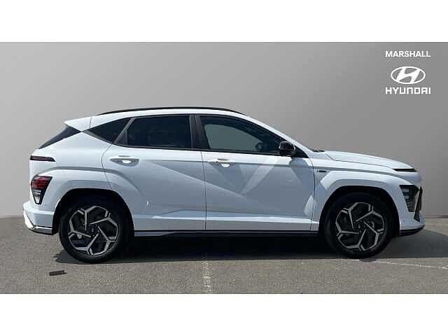 Hyundai KONA KONA 1.6 Hybrid 138 N Line S 5dr DCT Atlas White