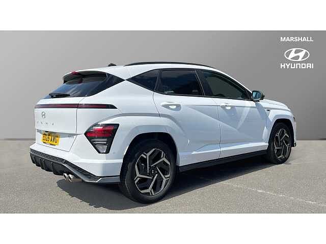 Hyundai KONA KONA 1.6 Hybrid 138 N Line S 5dr DCT Atlas White