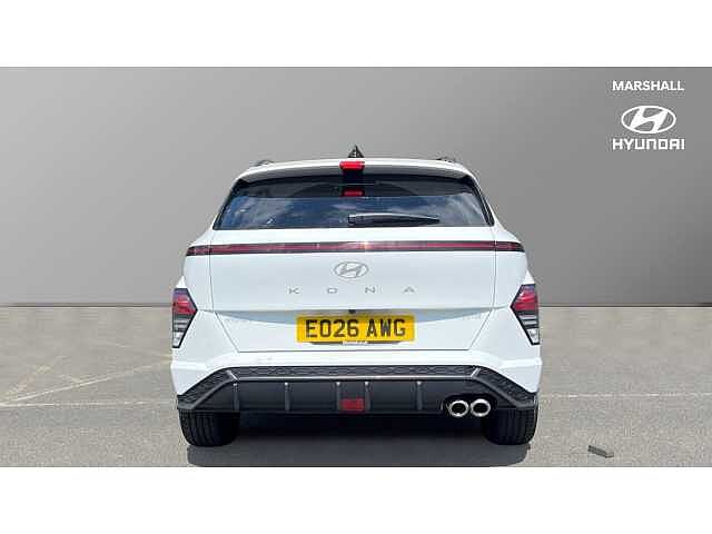 Hyundai KONA KONA 1.6 Hybrid 138 N Line S 5dr DCT Atlas White