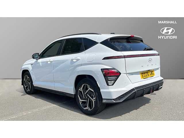 Hyundai KONA KONA 1.6 Hybrid 138 N Line S 5dr DCT Atlas White