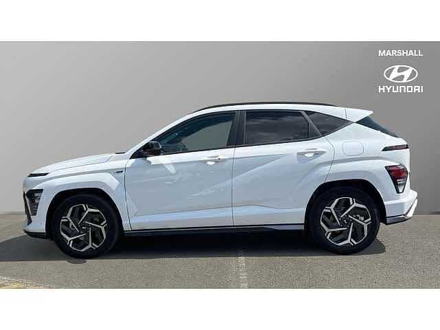 Hyundai KONA KONA 1.6 Hybrid 138 N Line S 5dr DCT Atlas White