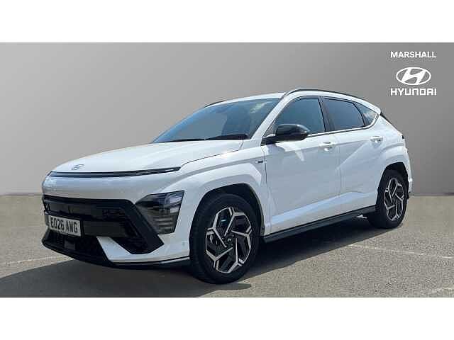 Hyundai KONA KONA 1.6 Hybrid 138 N Line S 5dr DCT Atlas White