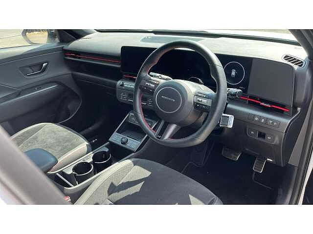 Hyundai KONA KONA 1.6 Hybrid 138 N Line S 5dr DCT Atlas White