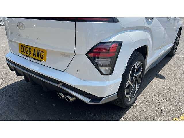 Hyundai KONA KONA 1.6 Hybrid 138 N Line S 5dr DCT Atlas White