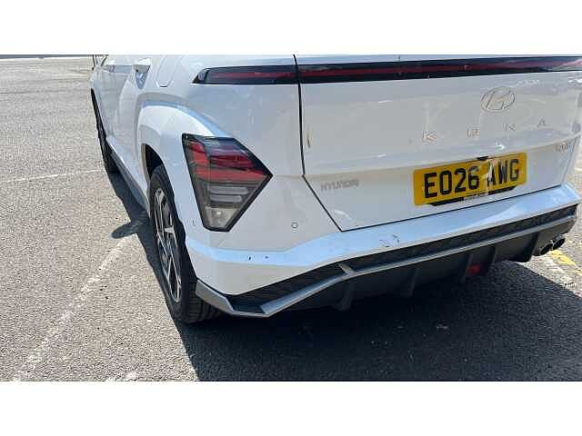 Hyundai KONA KONA 1.6 Hybrid 138 N Line S 5dr DCT Atlas White