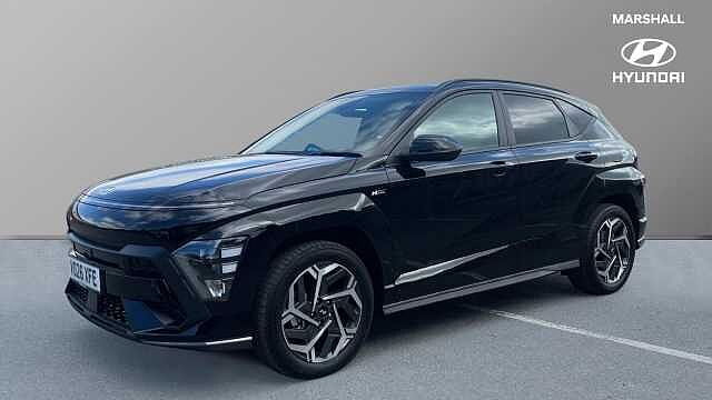 Hyundai KONA Kona 5Dr SUV 1.6T 138ps HBD N Line 6DCT Abyss Black