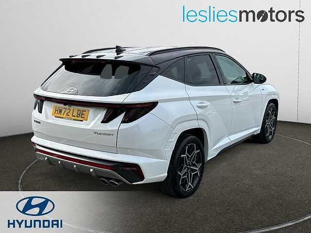 Hyundai TUCSON 1.6 TGDi N Line 5dr 2WD Atlas White