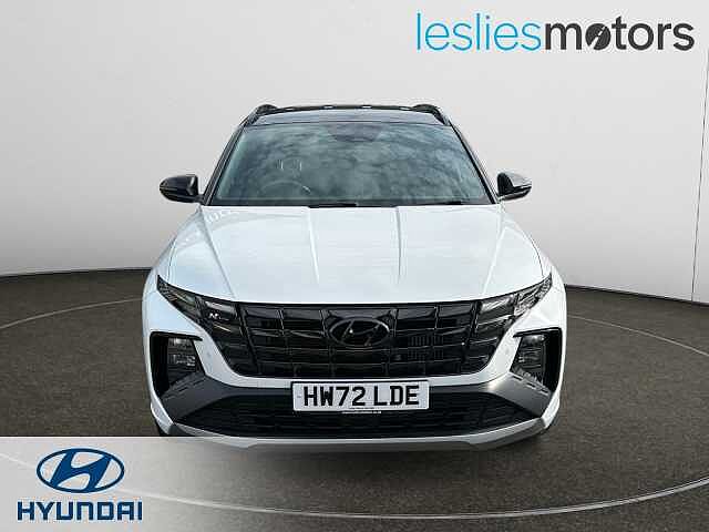 Hyundai TUCSON 1.6 TGDi N Line 5dr 2WD Atlas White