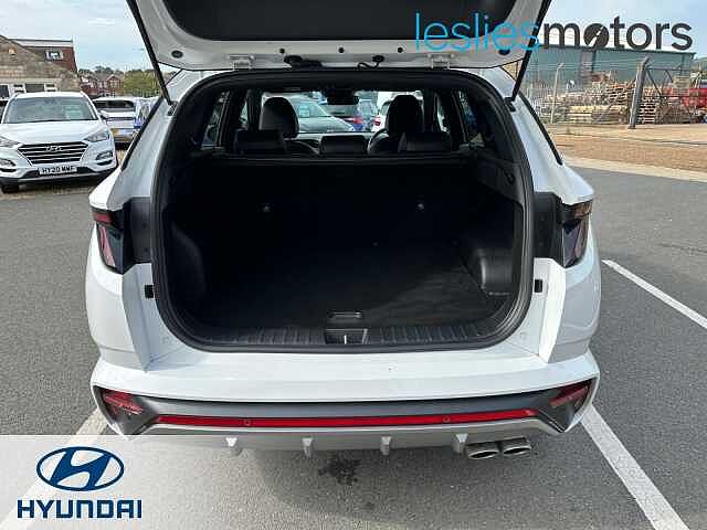 Hyundai TUCSON 1.6 TGDi N Line 5dr 2WD Atlas White