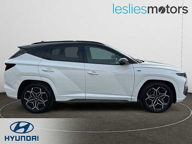 Hyundai TUCSON 1.6 TGDi N Line 5dr 2WD Atlas White