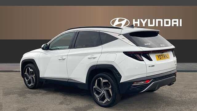Hyundai TUCSON 1.6 TGDi Hybrid 230 Premium 5dr 2WD Auto Hybrid Estate White
