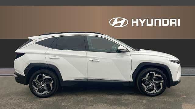 Hyundai TUCSON 1.6 TGDi Hybrid 230 Premium 5dr 2WD Auto Hybrid Estate White