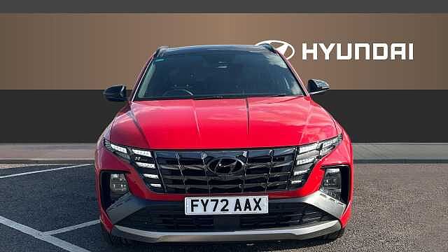 Hyundai TUCSON 1.6 TGDi Hybrid 230 N Line S 5dr 2WD Auto Hybrid Estate Red