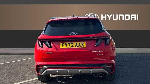Hyundai TUCSON 1.6 TGDi Hybrid 230 N Line S 5dr 2WD Auto Hybrid Estate Red