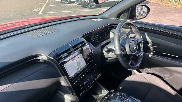 Hyundai TUCSON 1.6 TGDi Hybrid 230 N Line S 5dr 2WD Auto Hybrid Estate Red