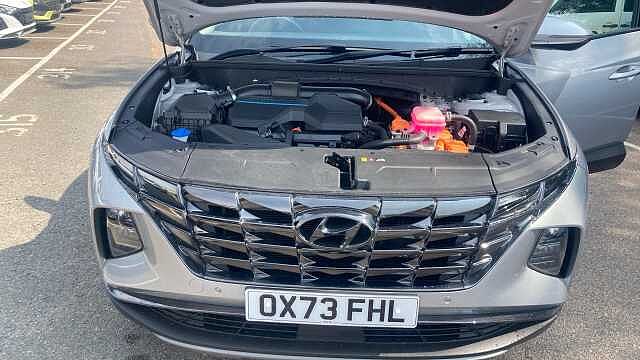 Hyundai TUCSON 1.6 TGDi Hybrid 230 Premium 5dr 2WD Auto Hybrid Estate Silver