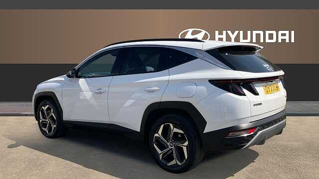 Hyundai TUCSON 1.6 TGDi Hybrid 230 Premium 5dr 2WD Auto Hybrid Estate White